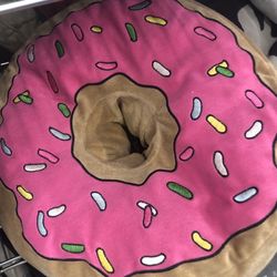 Huge The Simpsons Donut Pillow