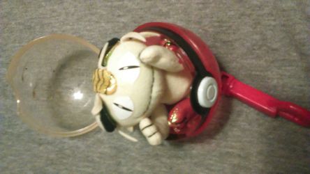 Pokemon with ball keychain from 1999