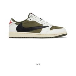 Travis Scott x Air Jordan 1 Retro Low OG SP ‘Reverse Olive’
