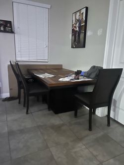 Kitchen table with chairs