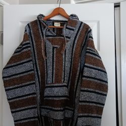 Vintage Baja Hoodie Size Xl
