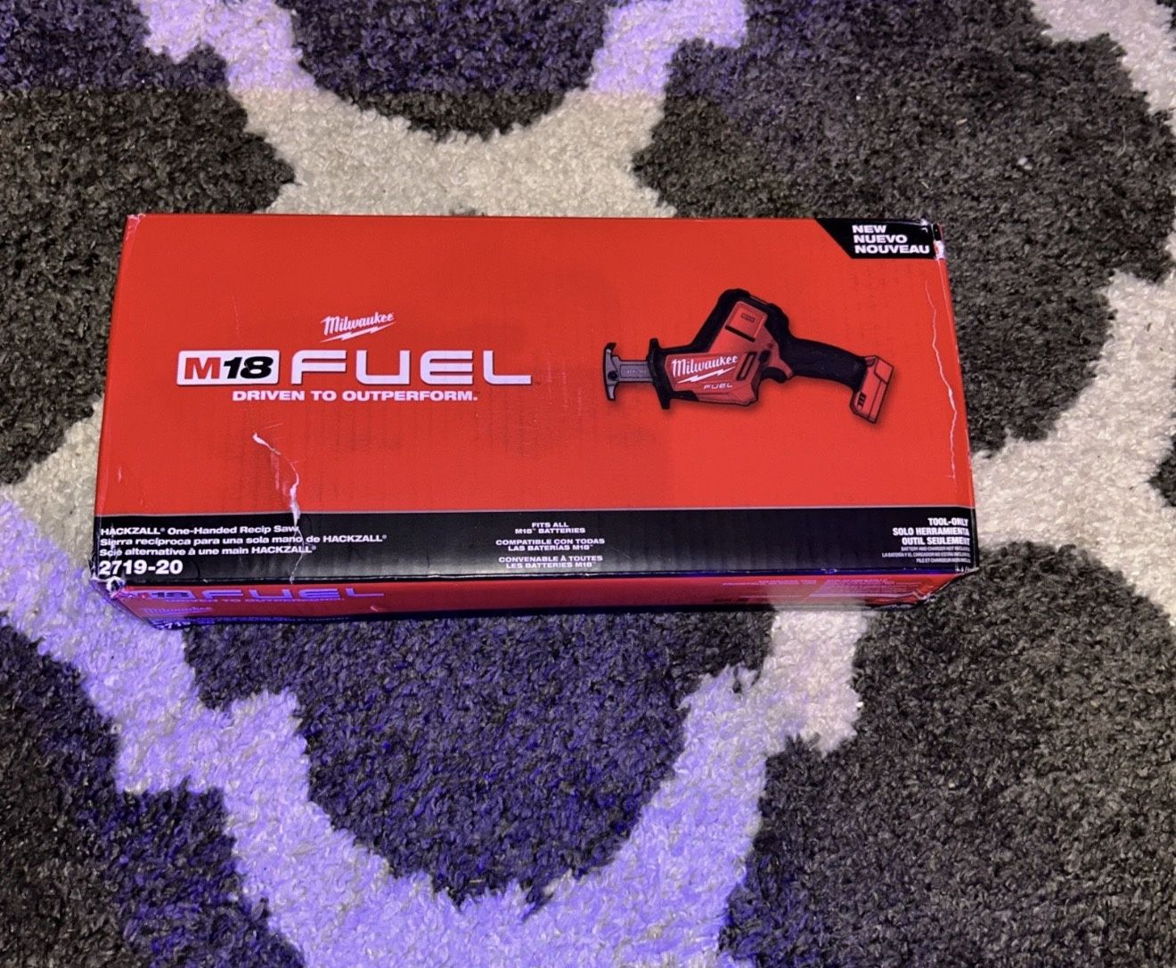 💎 Milwaukee M18 Hackzall One-Hamded Reciprocating Saw 2719-20