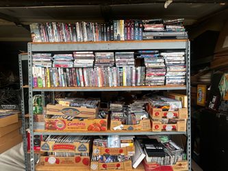 Awesome music Movie Media bulk lot Cassette Tapes CD DVD