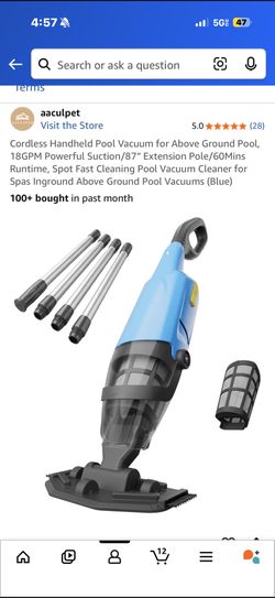 Pool Vacuum Cleaner
