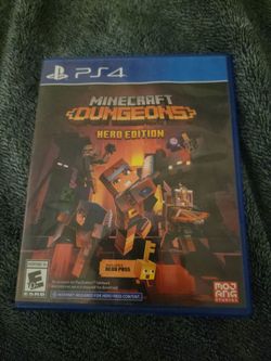 Minecraft Dungeons Hero Edition PS4