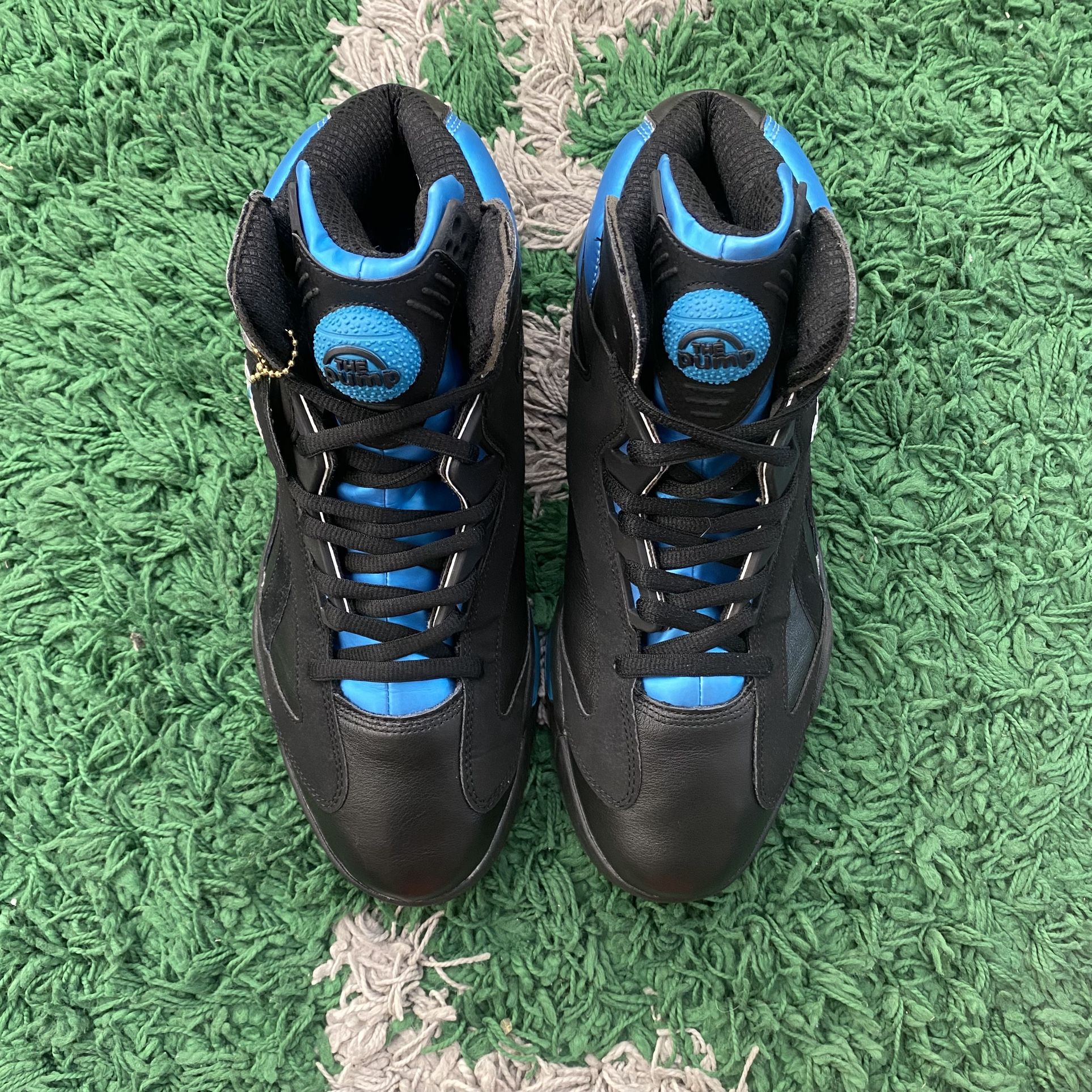 Reebok Shaq Attaq Black Azure Size 11