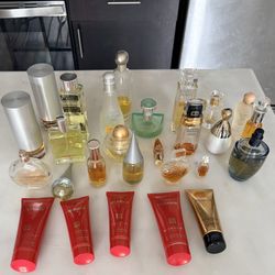 Women’s Vintage Perfume, High End Perfume. And Givenchy Bath Gel. $10 Each