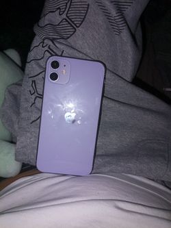 Purple iPhone 11