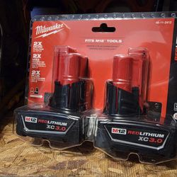 Milwaukee M12 XC 3.0 2 Pack