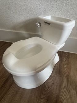 Ingenuity My Size Potty Training Toilet with Flushing Sound - Like New