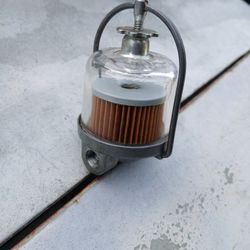 VINTAGE NOS AC DELCO GLASS FUEL FILTER!! 60$
