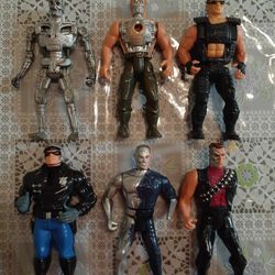 TERMINATOR Action Figures (LOT OF 6) Kenner