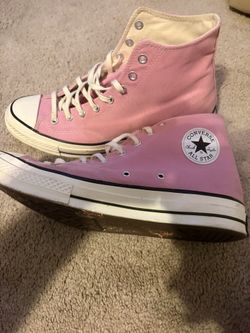 Converse CHUCK TAYLOR All Star High Top Cliffside Rose Pink Canvas Sneakers