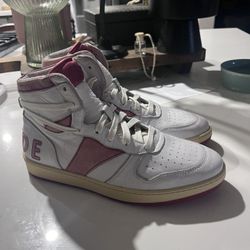 Rhude Bball Hi Sneakers – Size 7 (Great Condition!)