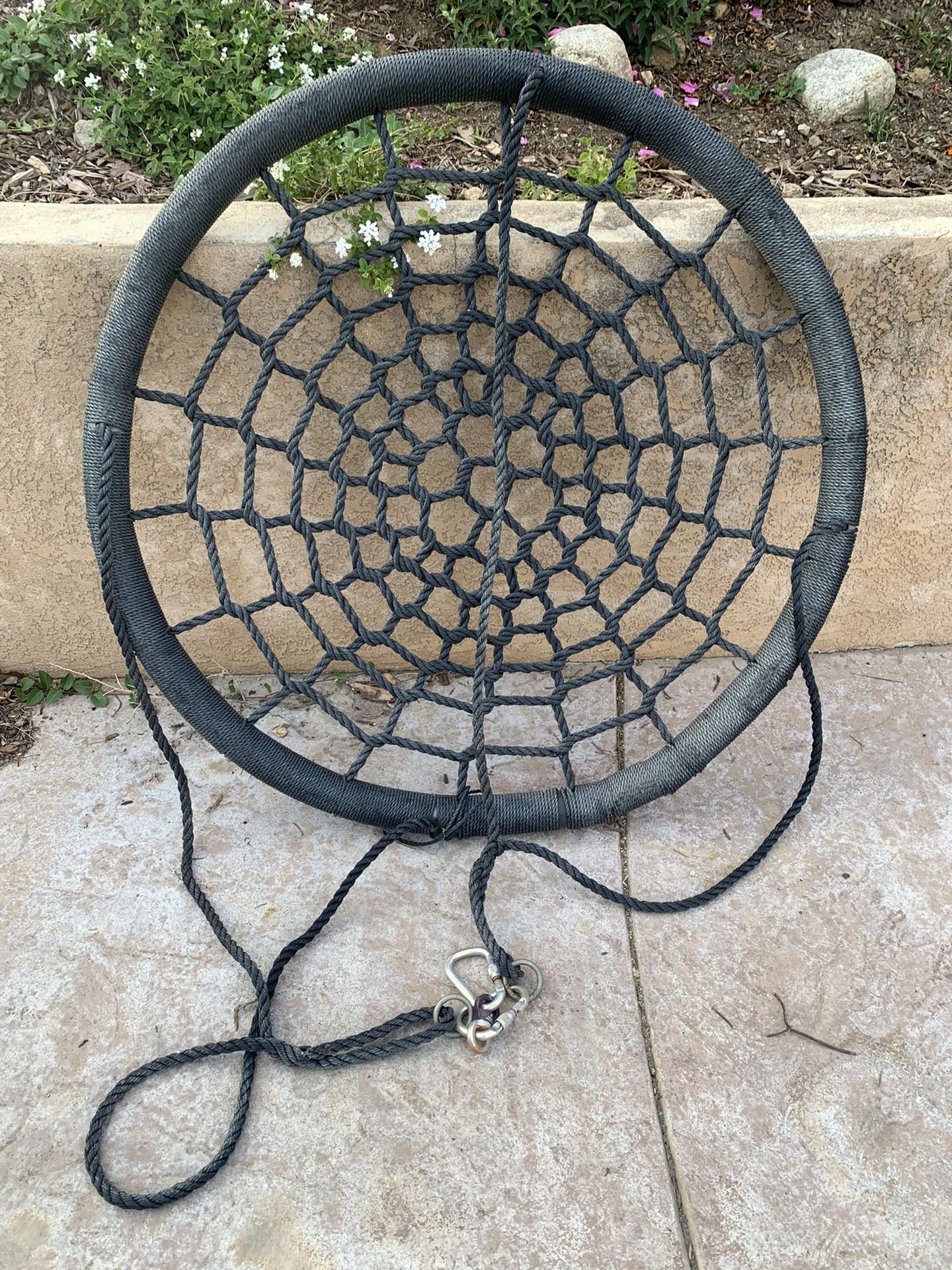 XL Swing And Spin Rope Web Swing (used)