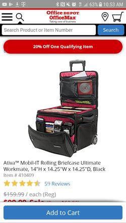 Ativa Mobil IT Rolling Briefcase Ultimate Workmate for Sale in Anaheim CA OfferUp