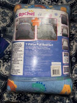 Ms. Rachel Dinos for Kids 7-Piece Full Bed Set