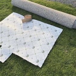 New Carpet Padding And Seam Tape