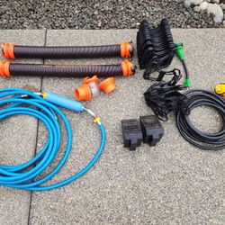 Travel Trailer  Power Cable And Hoses 