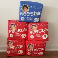 Freestyle Diapers Size 5 &6
