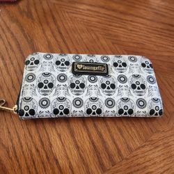 Loungefly sugar skull womans wallet