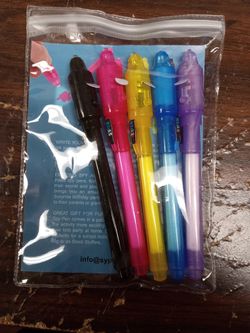 Spy Pen - Invisible Ink Pen 