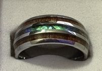 Dual Inlay Tungsten Carbide Ring