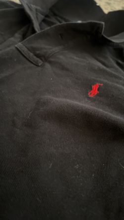 Polo black long sleeve