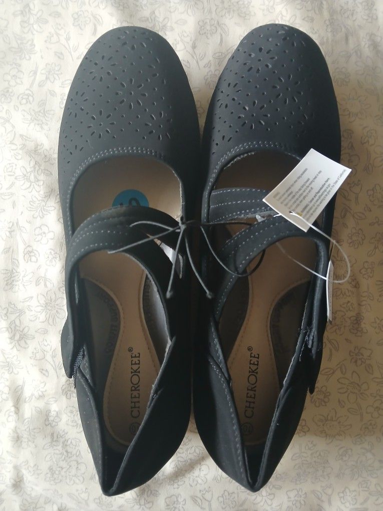 Wedge Mary Jane Shoes