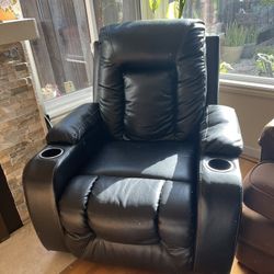 Black Recliner 