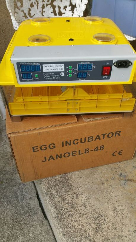 Egg Incubator Janoel8-48