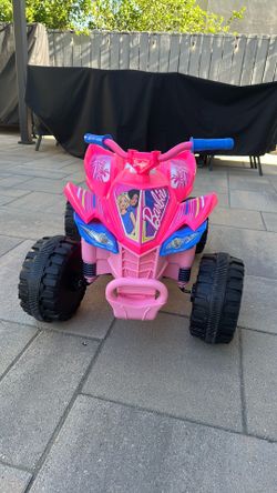 Barbie 12V kids ATV Ride