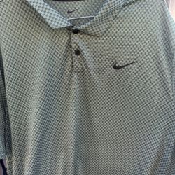 Nike Golf Polo Men’s 2XL With Swoosh Logo On Back