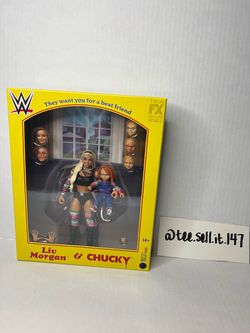 WWE Mattel Creations Liv Morgan & Chucky Figure Set