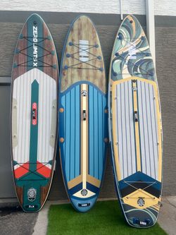 Inflatable paddle boards