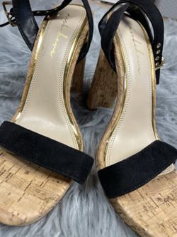 Black Chucky Heal Sandal