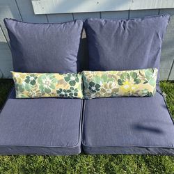 24x24 Deep Seating Cushions For Outdoor Patio Chairs 