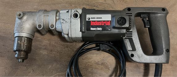 Black & Decker Industrial 1348 1/2” Heavy Duty Right Angle Drill – Serviced & Cleaned (  Inside & Out )