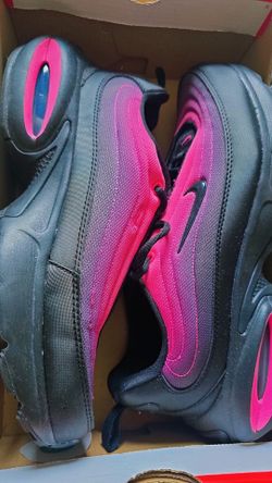 Black and Pink Athletic Shoes