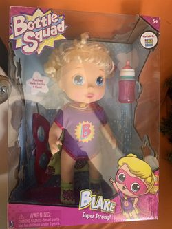 Bottle squad doll