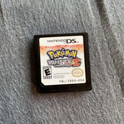 Pokemon: White Version 2 (Nintendo DS, 2012) Authentic Working Save