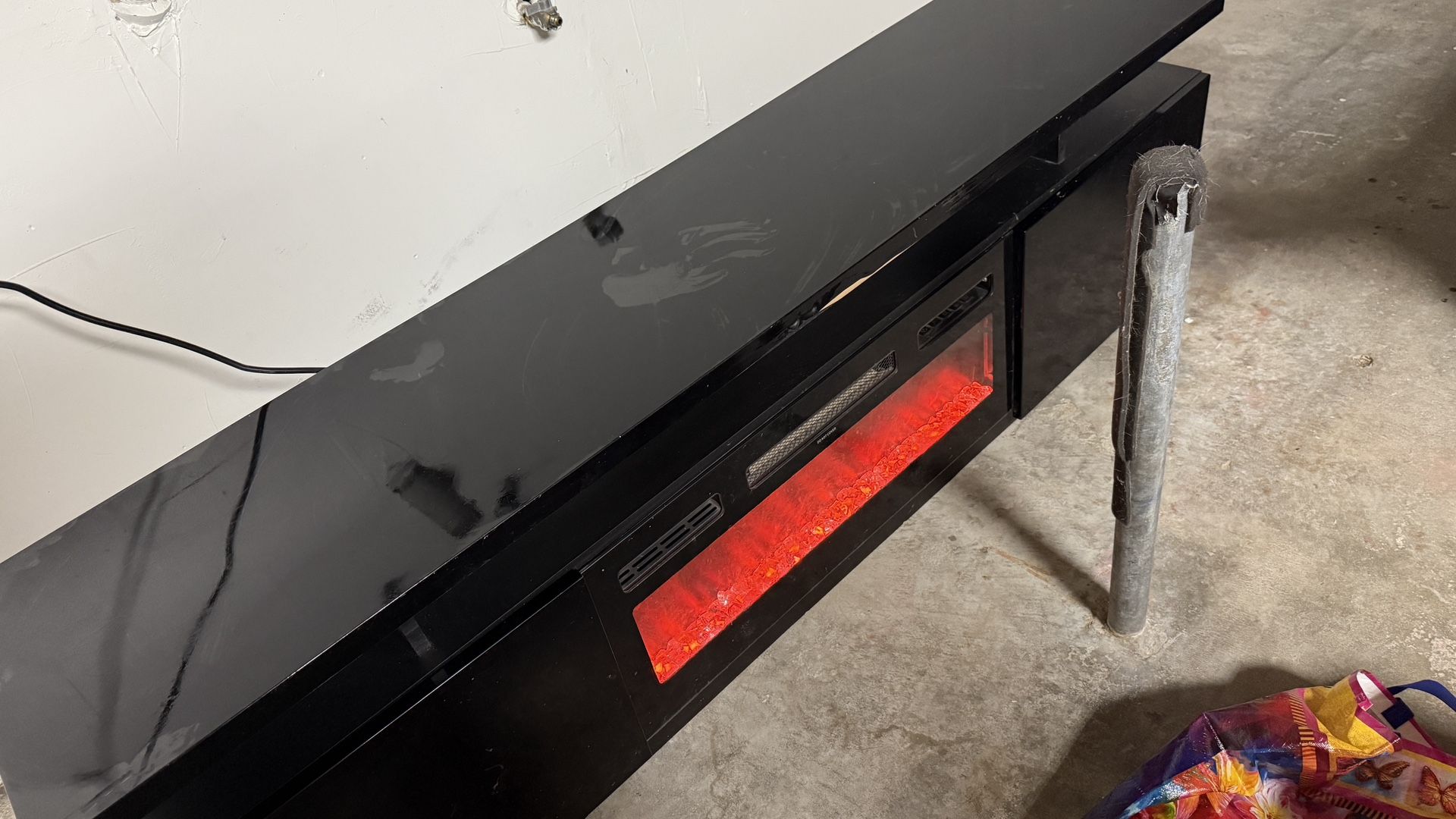 LED Fireplace TV stand / Heater $160