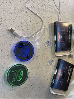 Led Car Cup Mat