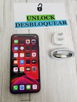 IPHONE X...256GB. UNLOCK FOR ANY SIM