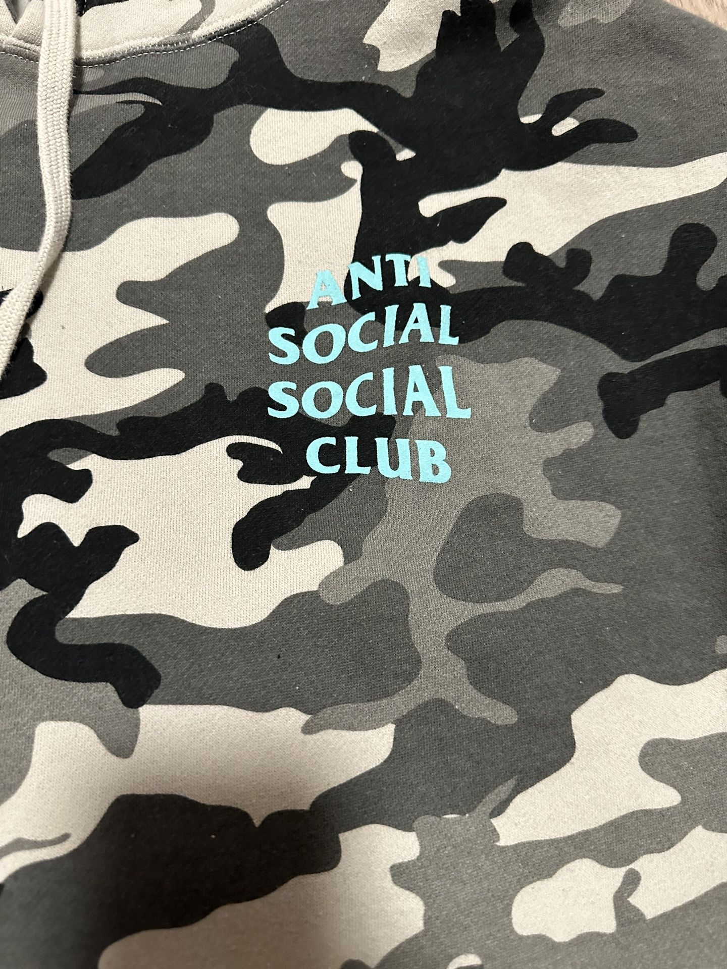 ASSC snow camo hoodie (Blue)