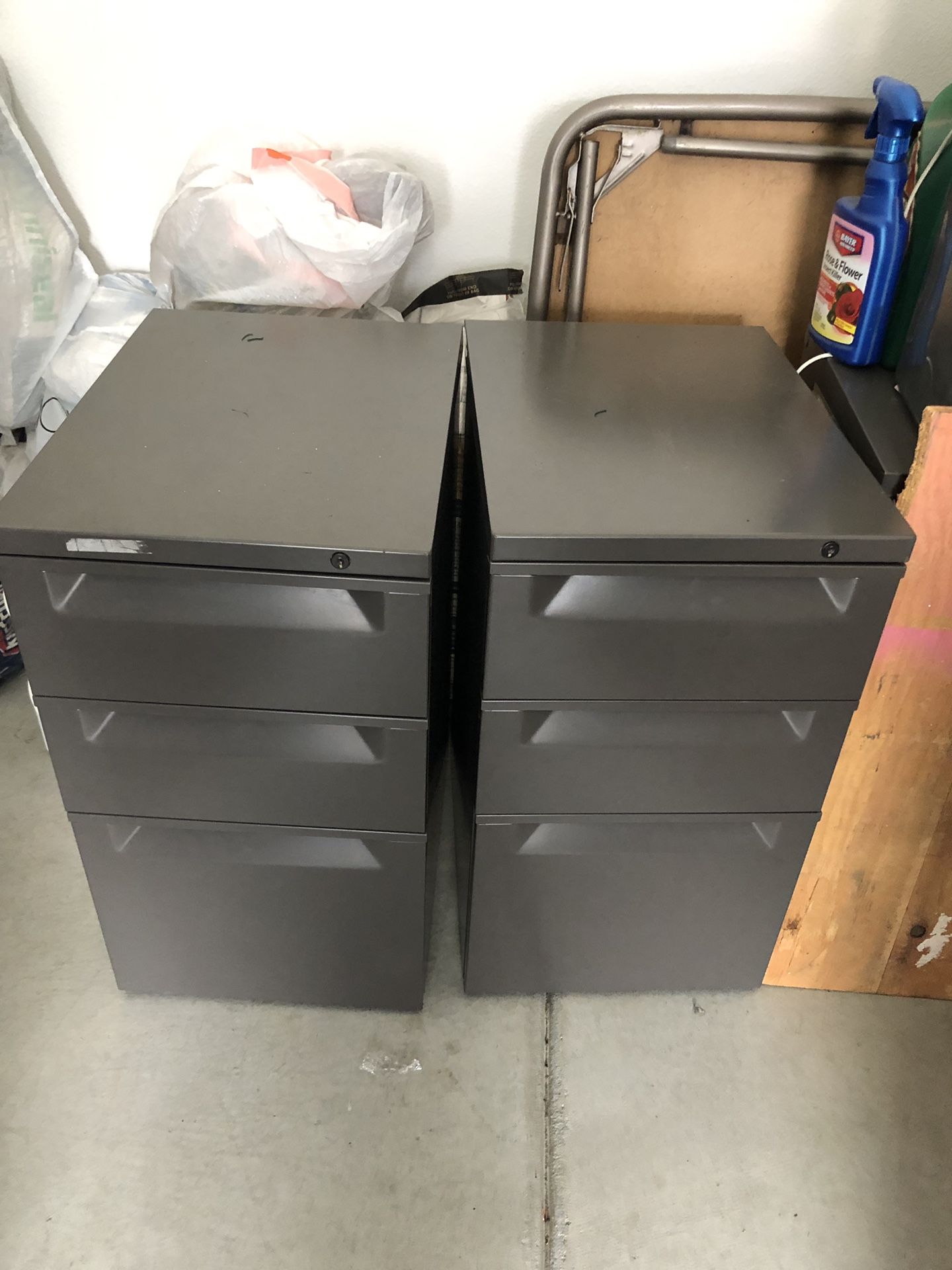 Excellent condition heavy duty file cabinets