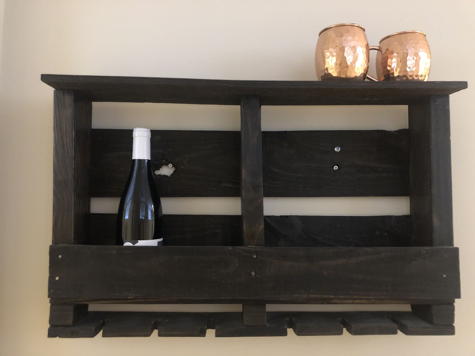 Rustic Wine Rack