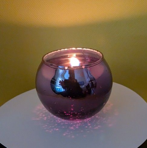 40 DerBlue Mercury Glass Votive Candle Holders 