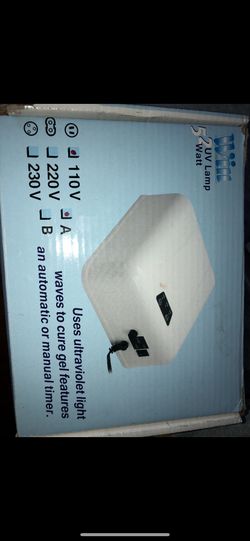 LED LIGH , for acrylic nails, use but in good conditios👌