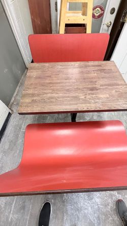 Commercial grade Resturant table chair and booth